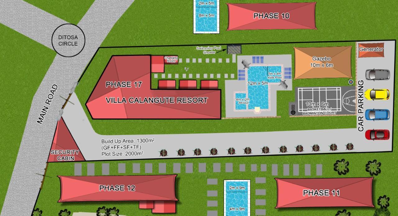 Villa Calangute Phase 11 Εξωτερικό φωτογραφία