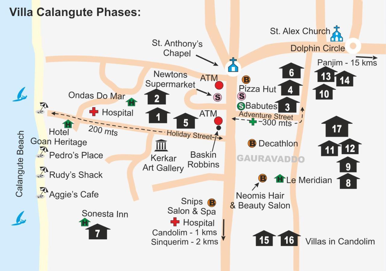 Villa Calangute Phase 11 Εξωτερικό φωτογραφία